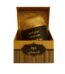 دخون عود السلطان No.2 داخل علبة ذهبية فاخرة، يُبرز عود نيبالي فاخر ولمسة عمانية تراثية.